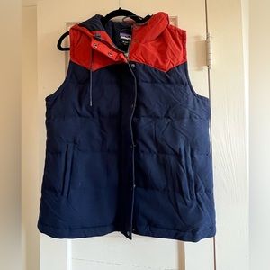 Patagonia NWT Down Vest with Hood XL